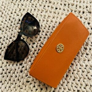 Tory Burch Brown Cat Eye Sunglasses